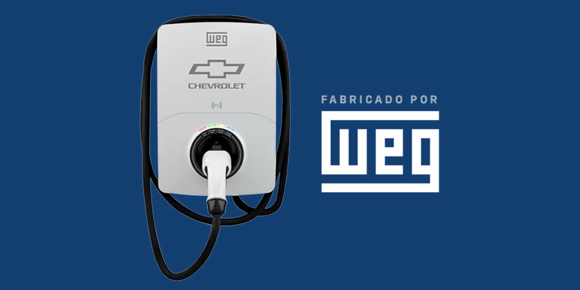 A Blazer EV RS vem equipada com carregador potente e veloz Wall Charger