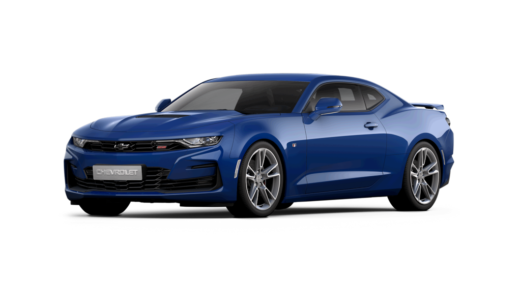 Comprar Camaro azul egípcio na Chevrolet