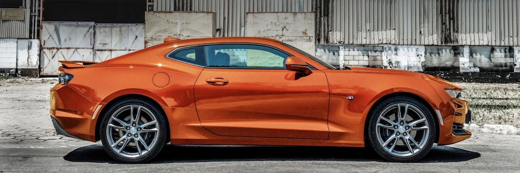 Design exterior muscle car do Chevrolet Camaro