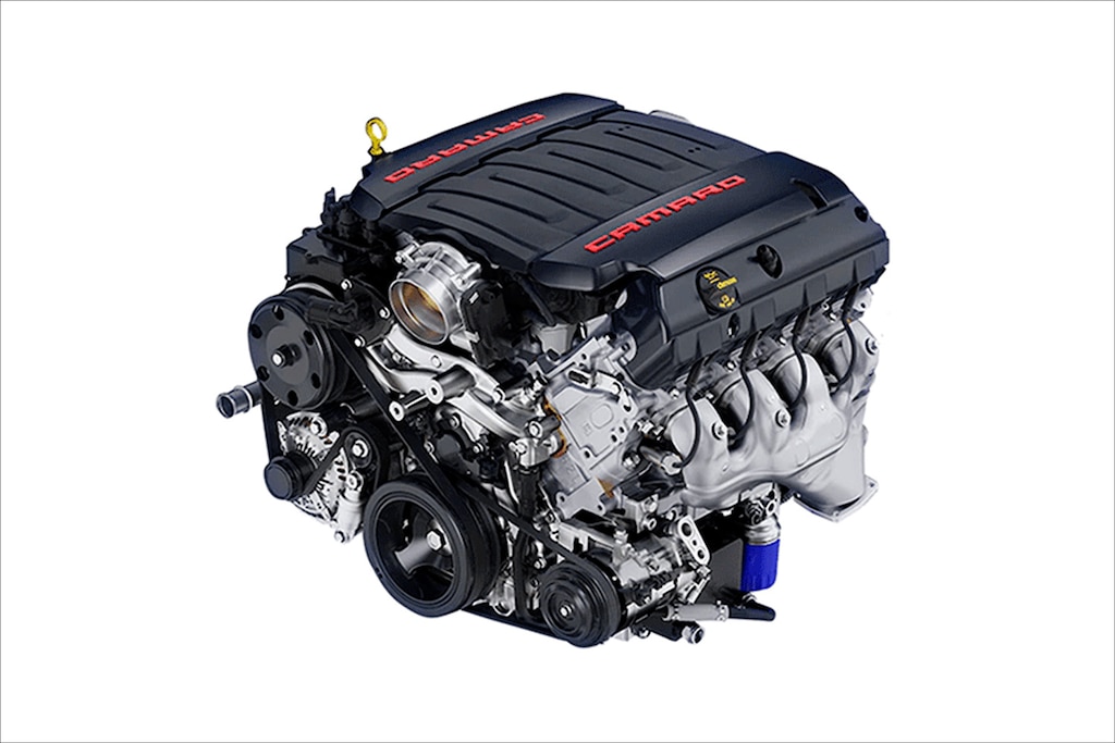 Motor V8 do Chevrolet Camaro