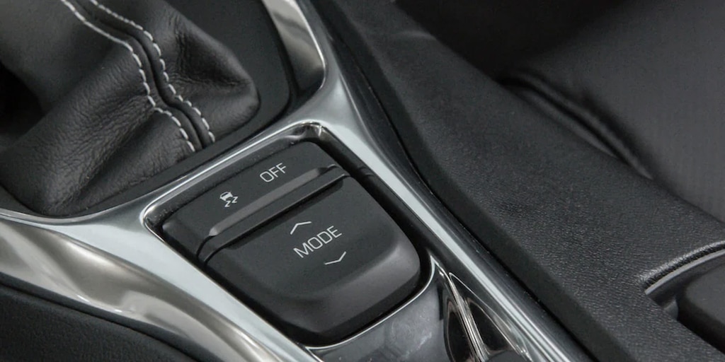 Modos de condução do carro esportivo Chevrolet Camaro